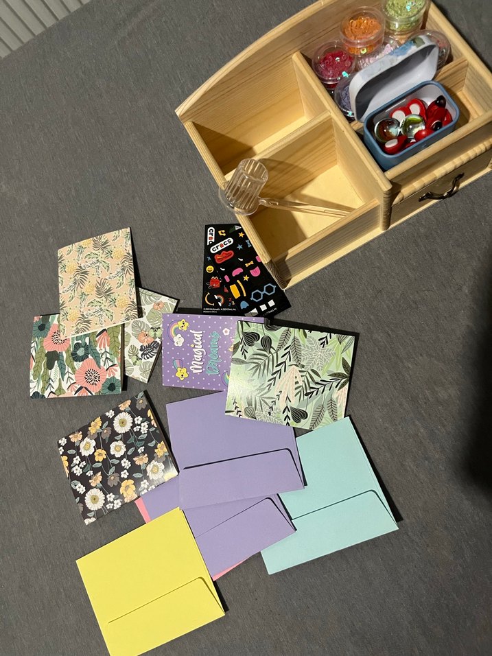 Bej Ahşap Makyaj ve Aksesuar Organizeri - Görsel 2