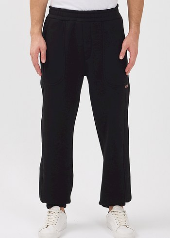 Erkek pamuklu Rahat Kesim Eşofman Altı - Görsel 4