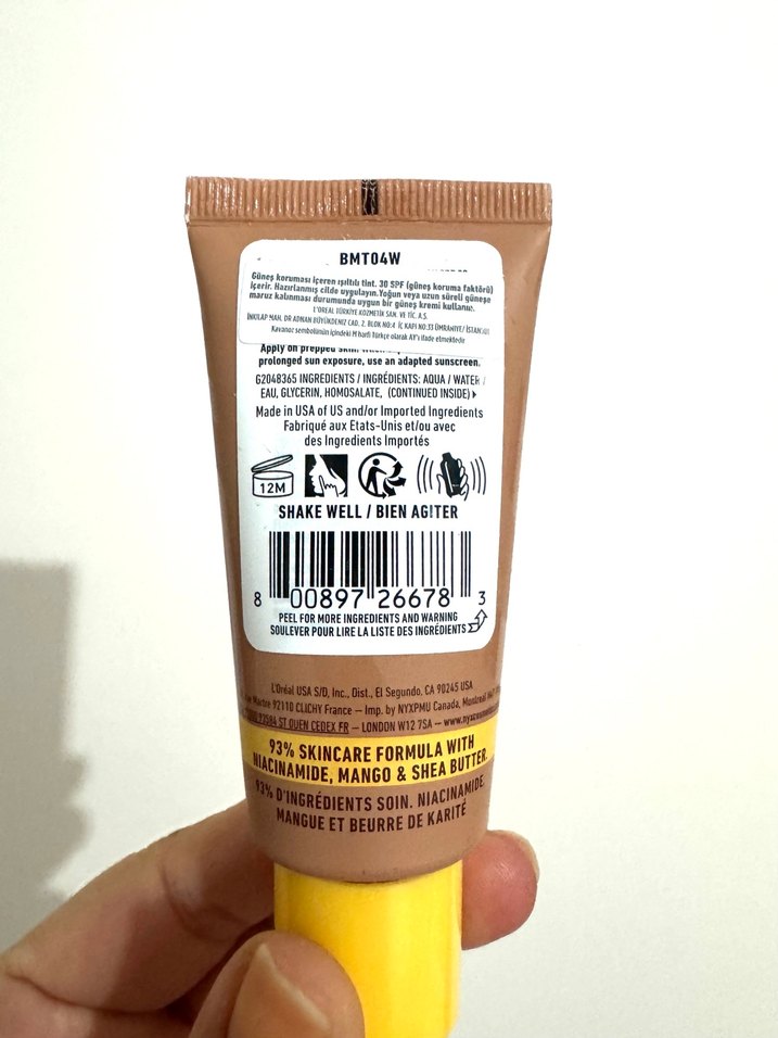 NYX Butterglaze Krem - Görsel 2