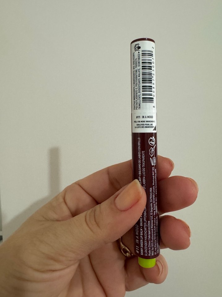 NYX Foil Stick Click Lip Gloss - Görsel 2