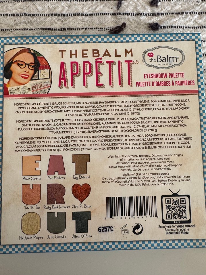 TheBalm Appetit Göz Farı Paleti - Görsel 3