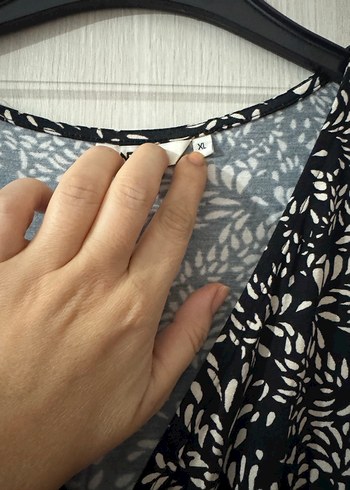 İsveç Markalı VYaka Uzun Kollu Desenli Elbise - Görsel 5