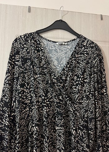 İsveç Markalı VYaka Uzun Kollu Desenli Elbise - Görsel 2