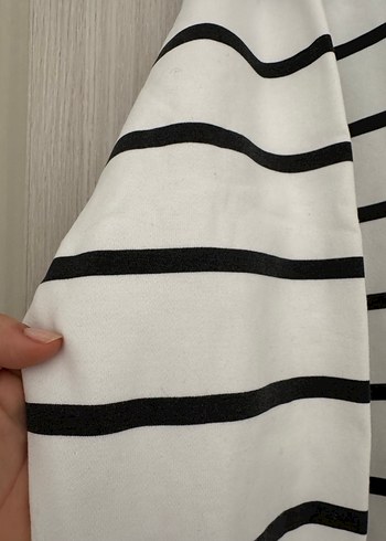 Mavi Düğmesiz Pamuklu Kadın Sweatshirt - Görsel 2