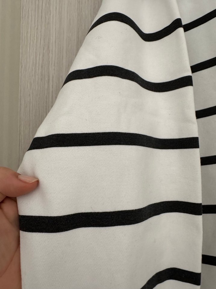 Mavi Düğmesiz Pamuklu Kadın Sweatshirt - Görsel 2