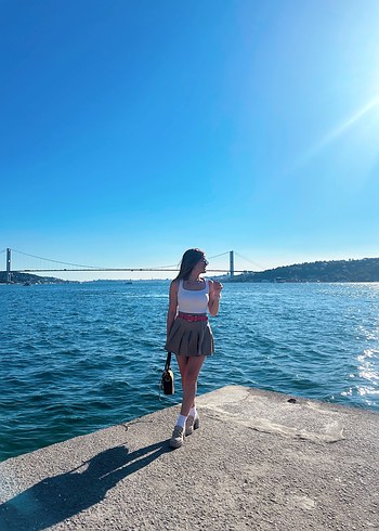 Platform vizon toka detaylı Loafer - Görsel 3