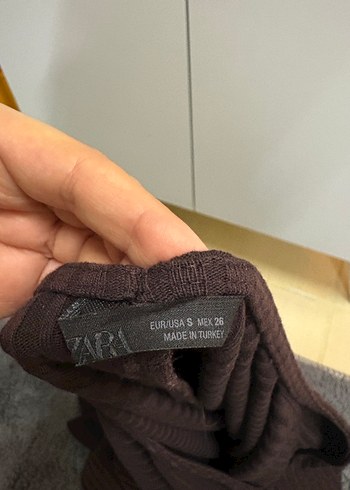 Asimetrik Fitilli Siyah Kadın Pelerin - Görsel 4