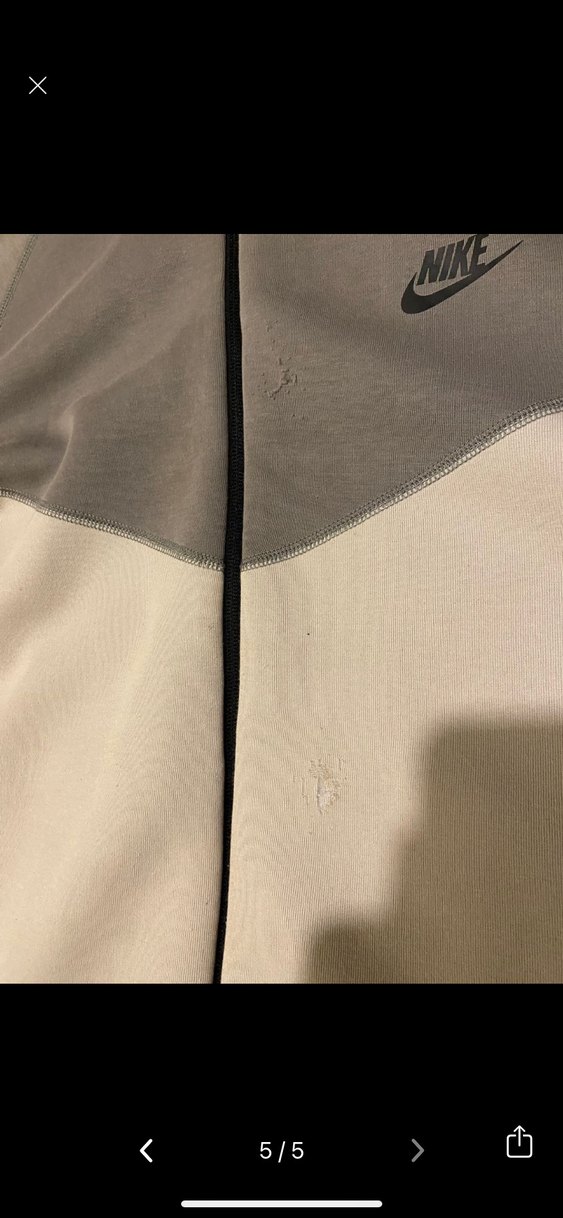 Nike Gri Kapüşonlu Fermuarlı Sweatshirt - Görsel 5