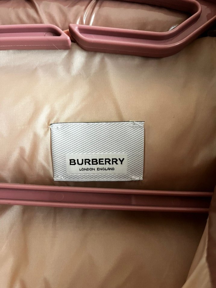 Düğmeli Pembe Pastel Kadın Kışlık Mont - Görsel 4