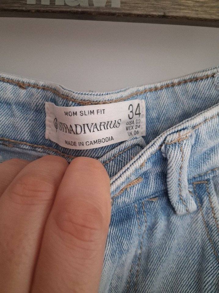 Dizleri Yırtık Midi Boy Kadın Kot Pantolon - Görsel 3