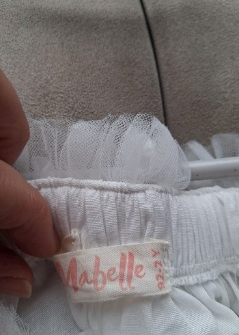 Beyaz Dantelli Kız Çocuk Bohem Elbise - Görsel 5