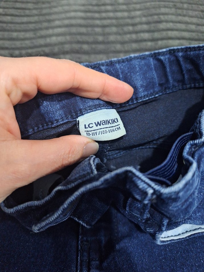 Erkek Çocuk Mavi Kot Pantolon - Görsel 3