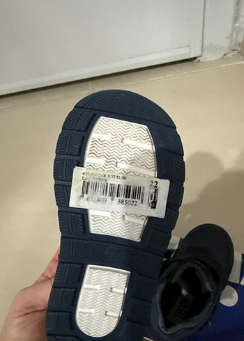 Erkek Çocuk Mavi Cırtlı Lastik Bot - Görsel 3