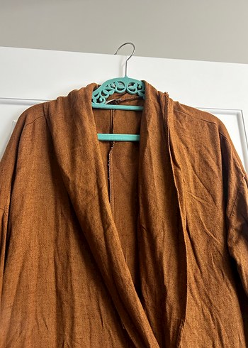 universal Beden Kahverengi Bohem Tarzı kimono