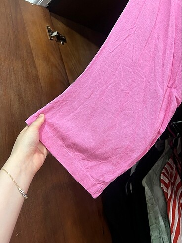 Zara Pembe kimono ceket