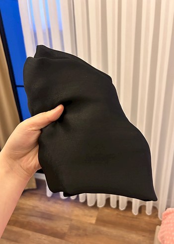 Parlak Haki Keten Kadın Şal - Görsel 7