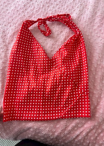 Kırmızı Puantiyeli Fırfırlı Çocuk Şapkası - Görsel 4