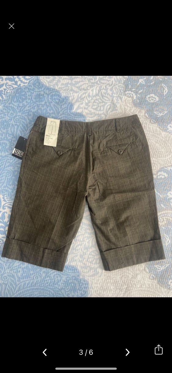 Vintage Yeşil Şort - Görsel 3