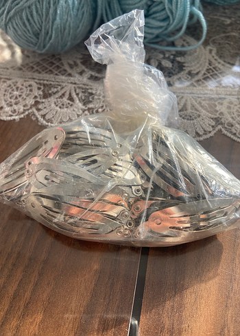 Metalik Çıtçıtlı Saç Tokası - Görsel 3