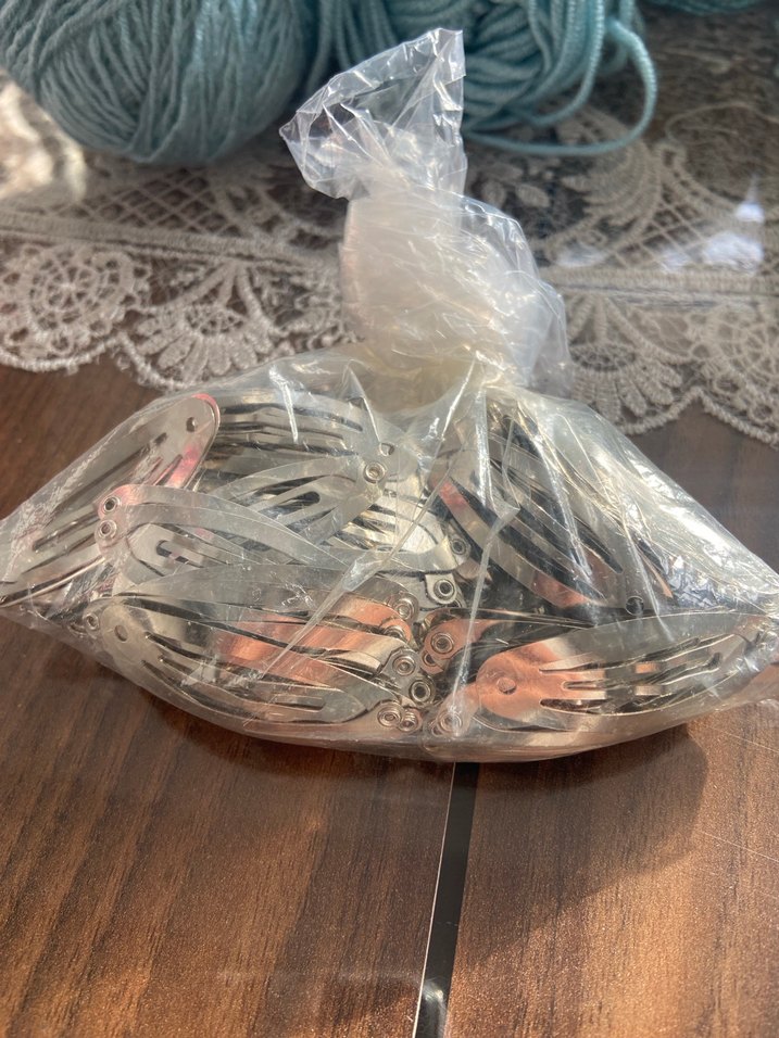 Metalik Çıtçıtlı Saç Tokası - Görsel 3