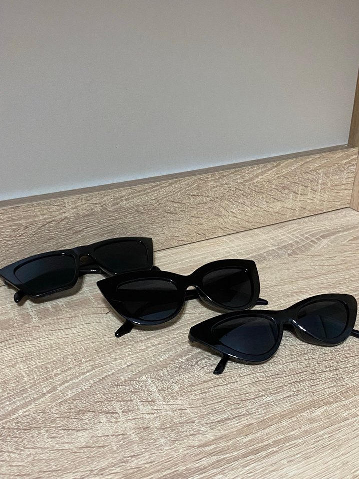 Kadın Siyah Gotik Klasik Gözlükler - Görsel 2