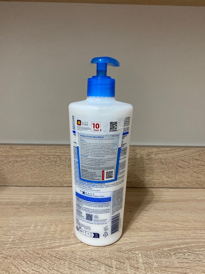 Bioderma Atoderm Ultra Nemlendirici Krem 500 ml - Görsel 2