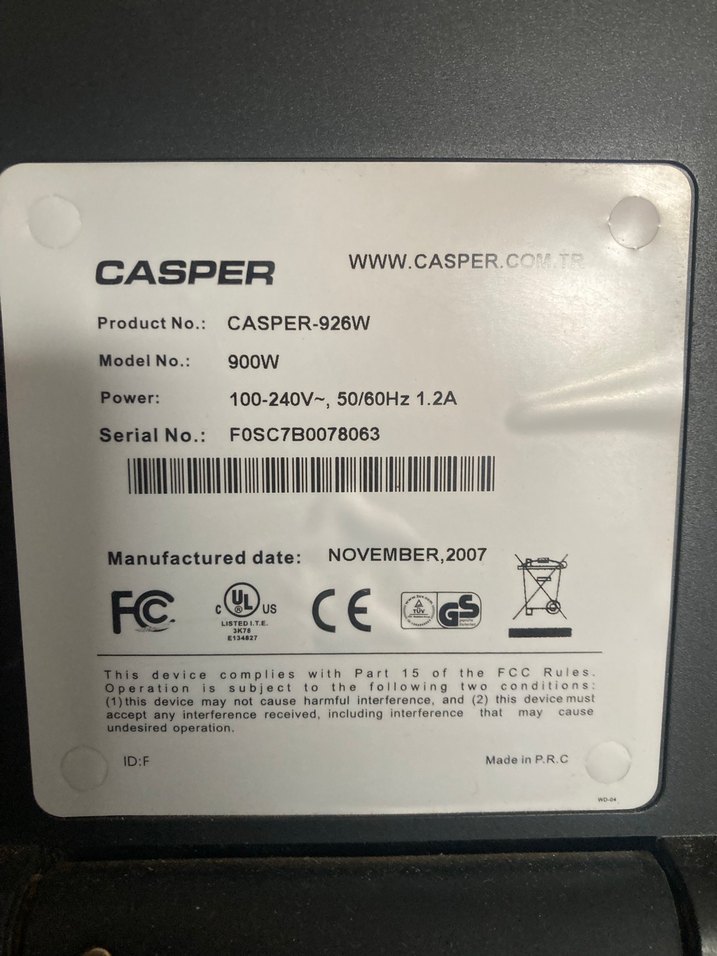 Gri Casper Monitör - Görsel 3