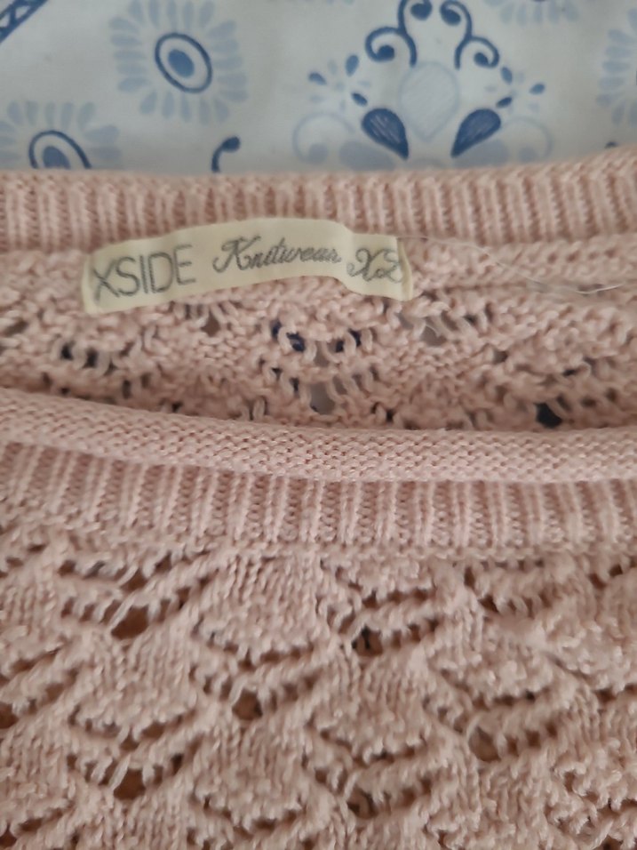 Bej Örgü Kadın Kazak - Görsel 2