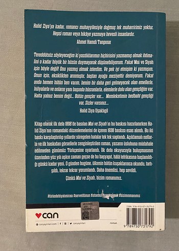 Mai ve Siyah - Halid Ziya Uşaklıgil - Görsel 2