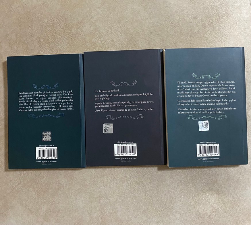 Agatha Christie 3'lü Polisiye Roman Seti - Görsel 2