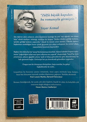 Livaneli - Son Ada Romanı - Görsel 2