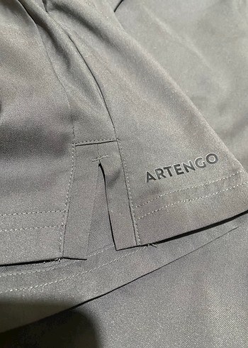 Gri Kısa Spor Şort - Görsel 3