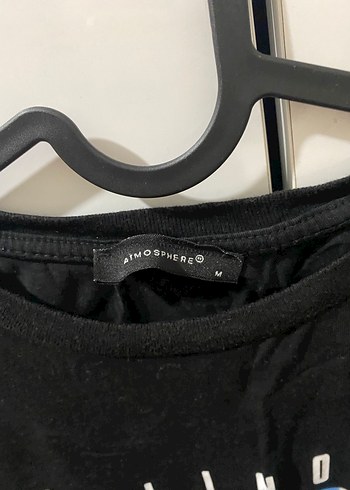 Siyah Chicago Baskılı Tişört - Görsel 2