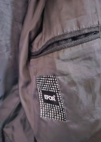 Düğmeli Erkek Midi Kaban, Gri, Regular Fit - Görsel 2