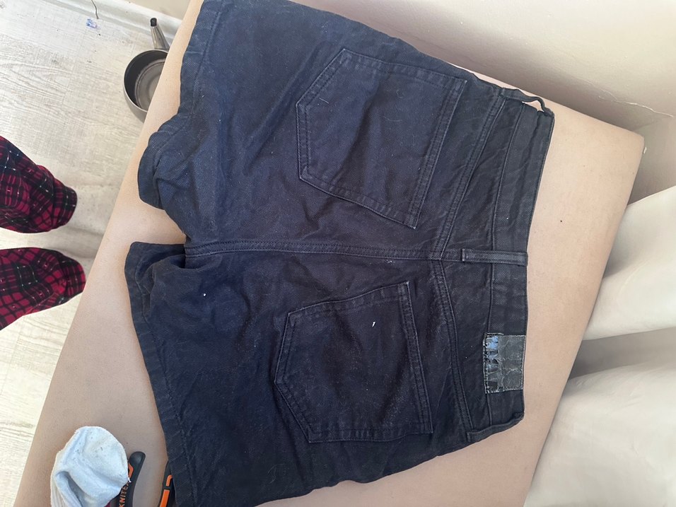 siyah şort - Görsel 2