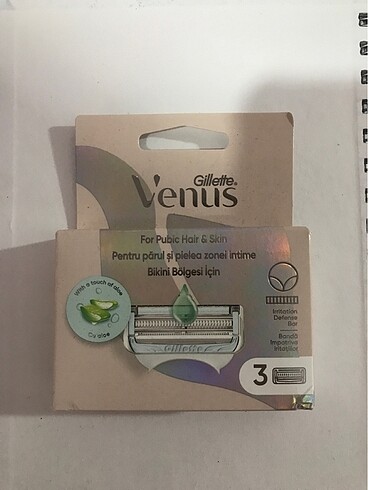 Gilette Venus Bikini bölgesi özel jileti
