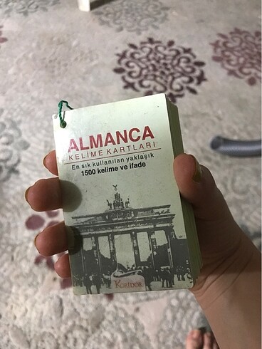 Almanca kelime kartları