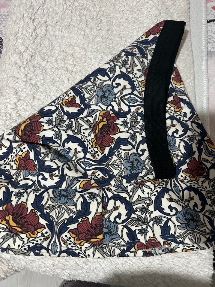 Çiçek Desenli Bohem Etek - Görsel 3