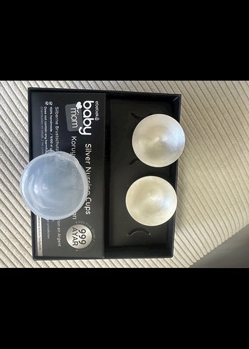 E bebek Baby mom Gümüş Göğüs Koruyucu Kapağı - Görsel 2