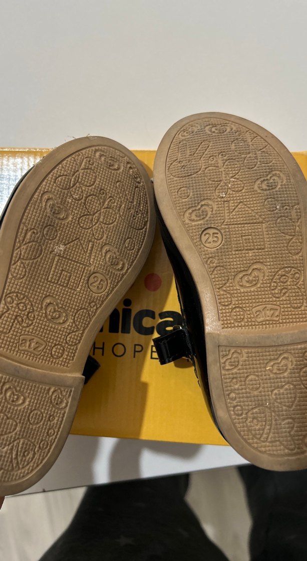 Kız Çocuk Siyah Fiyonklu Babet - Görsel 3