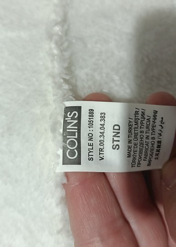 Gri Örgü boyunluk - Görsel 4