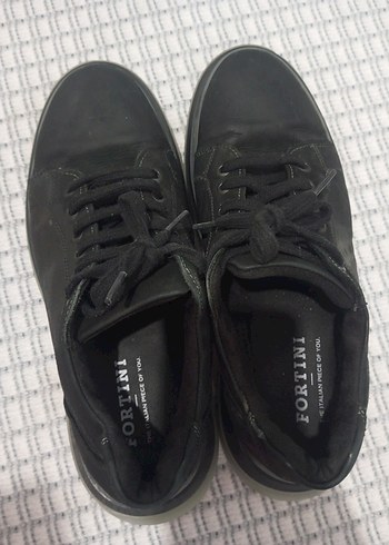 Siyah Bağcıklı Kadın Spor Ayakkabı - Görsel 3