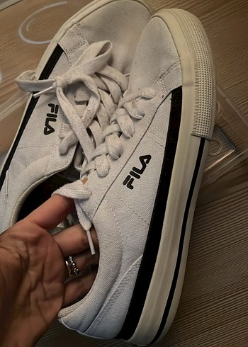 Bej Süet Bağcıklı Kadın Spor Ayakkabı - Görsel 2