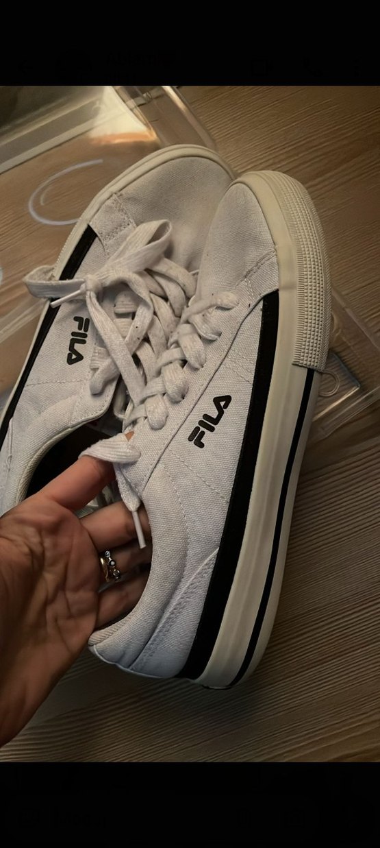 Bej Süet Bağcıklı Kadın Spor Ayakkabı - Görsel 2