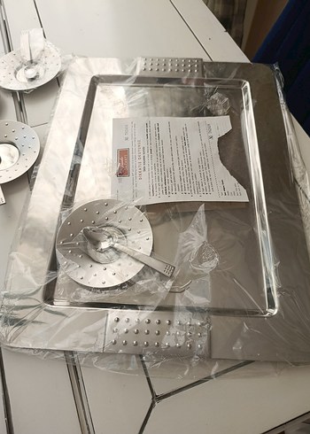 Jumbo Tepsi ve Çay Tabağı Seti - Görsel 3