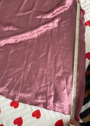 Bordo Parlak Uzun Askılı Bohem Gecelik - Görsel 4