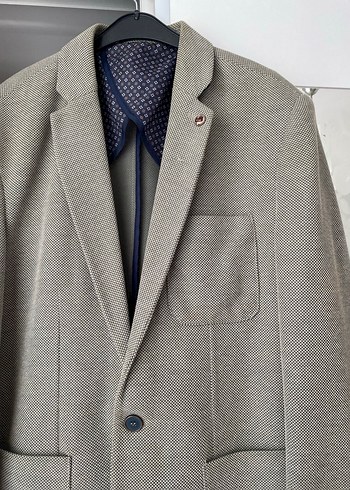 Gri Erkek Regular Fit Ofis Takım Ceketi - Görsel 2