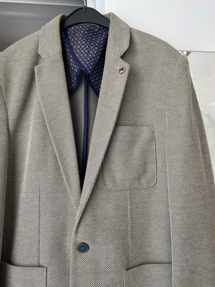 Gri Erkek Regular Fit Ofis Takım Ceketi - Görsel 2