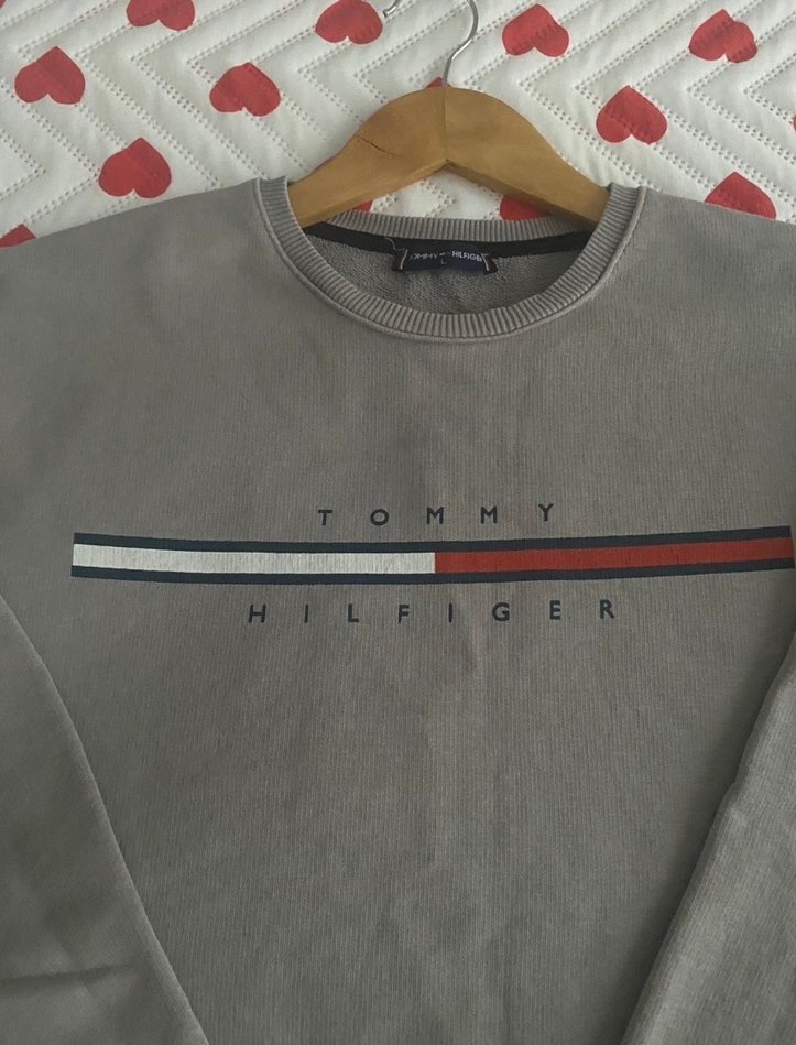 Gri Uzun Kollu Erkek Sweatshirt - Görsel 3