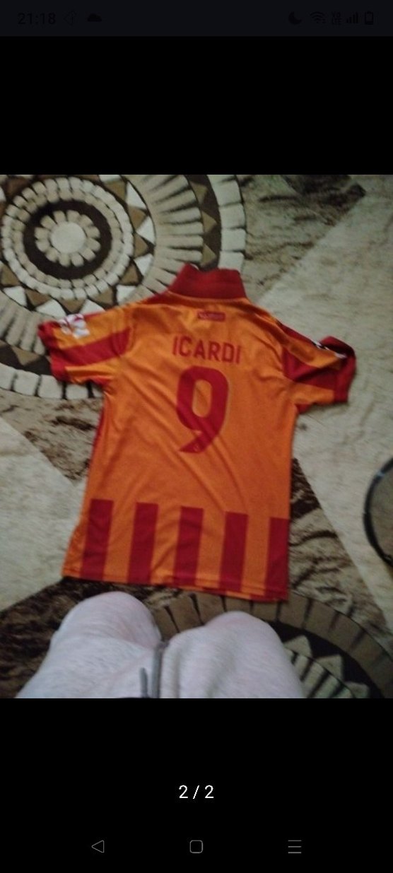 Galatasaray Baskılı Kısa Kollu Erkek-Kız Forma - Görsel 2